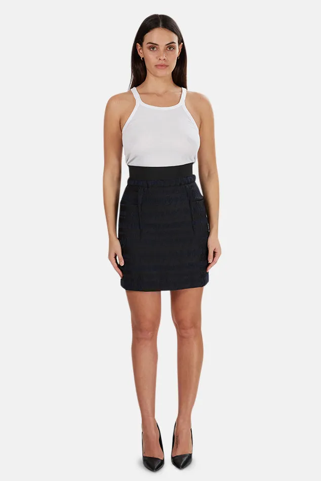 3.1 Phillip Lim Elastic Waistband Side Pocket Skirt