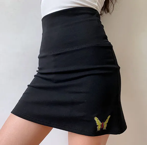 90s Retro Butterfly Skirt