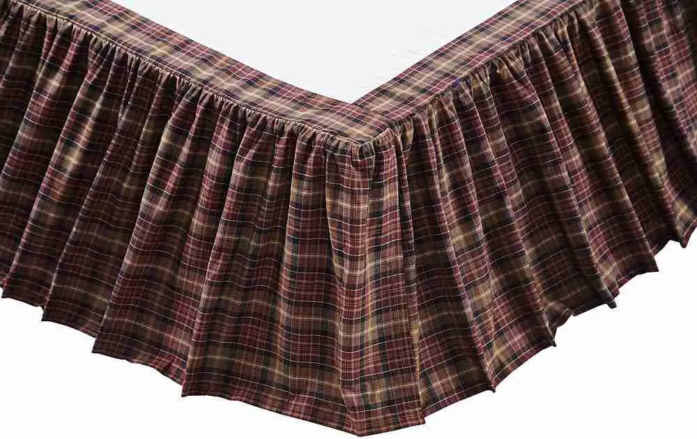 Abilene Star Twin Bed Skirt 39x76x16