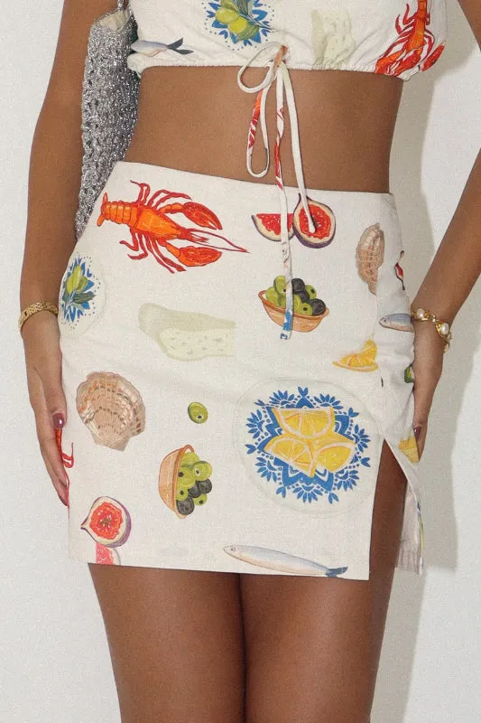 algarve skirt - cream