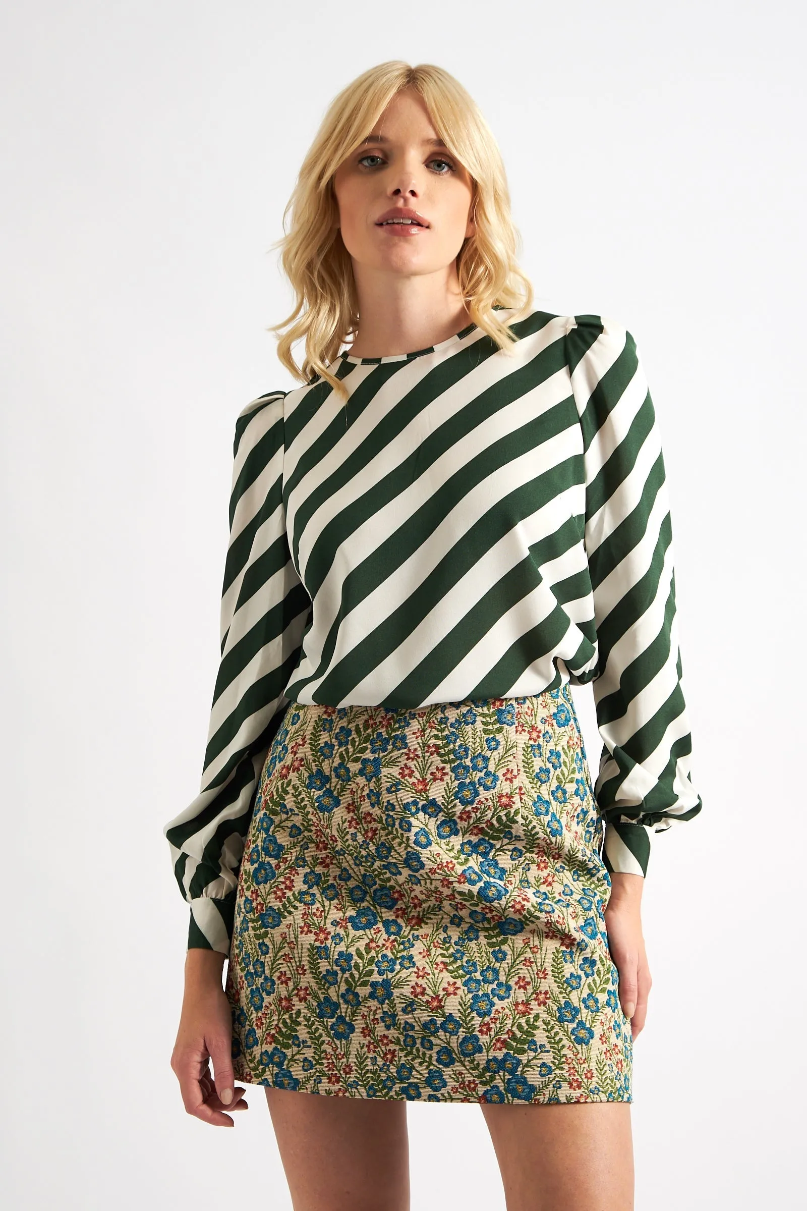 Aubin Aubusson Jacquard Mini Skirt