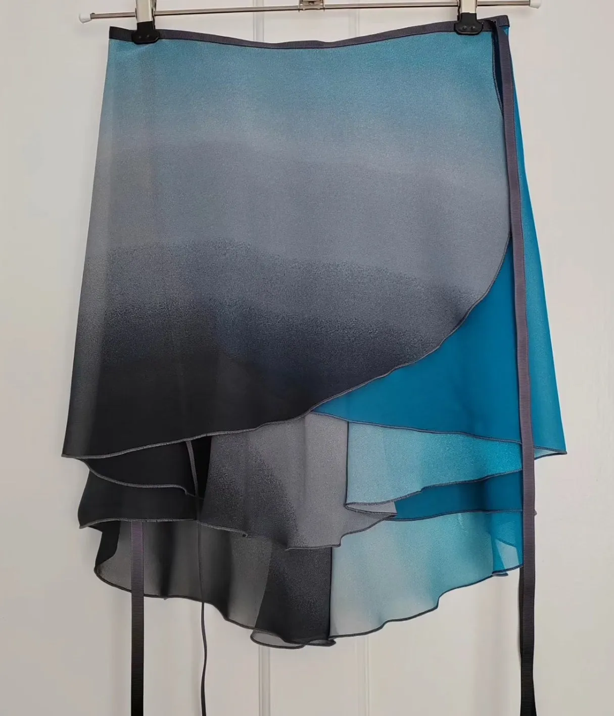 Ballet skirt: Teal Ombré