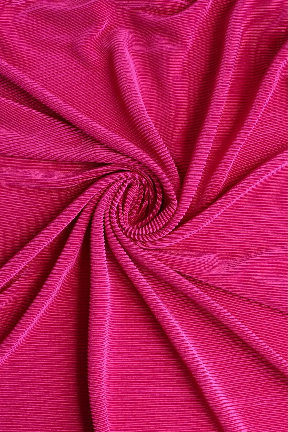 Berry Pink Pleated Knit