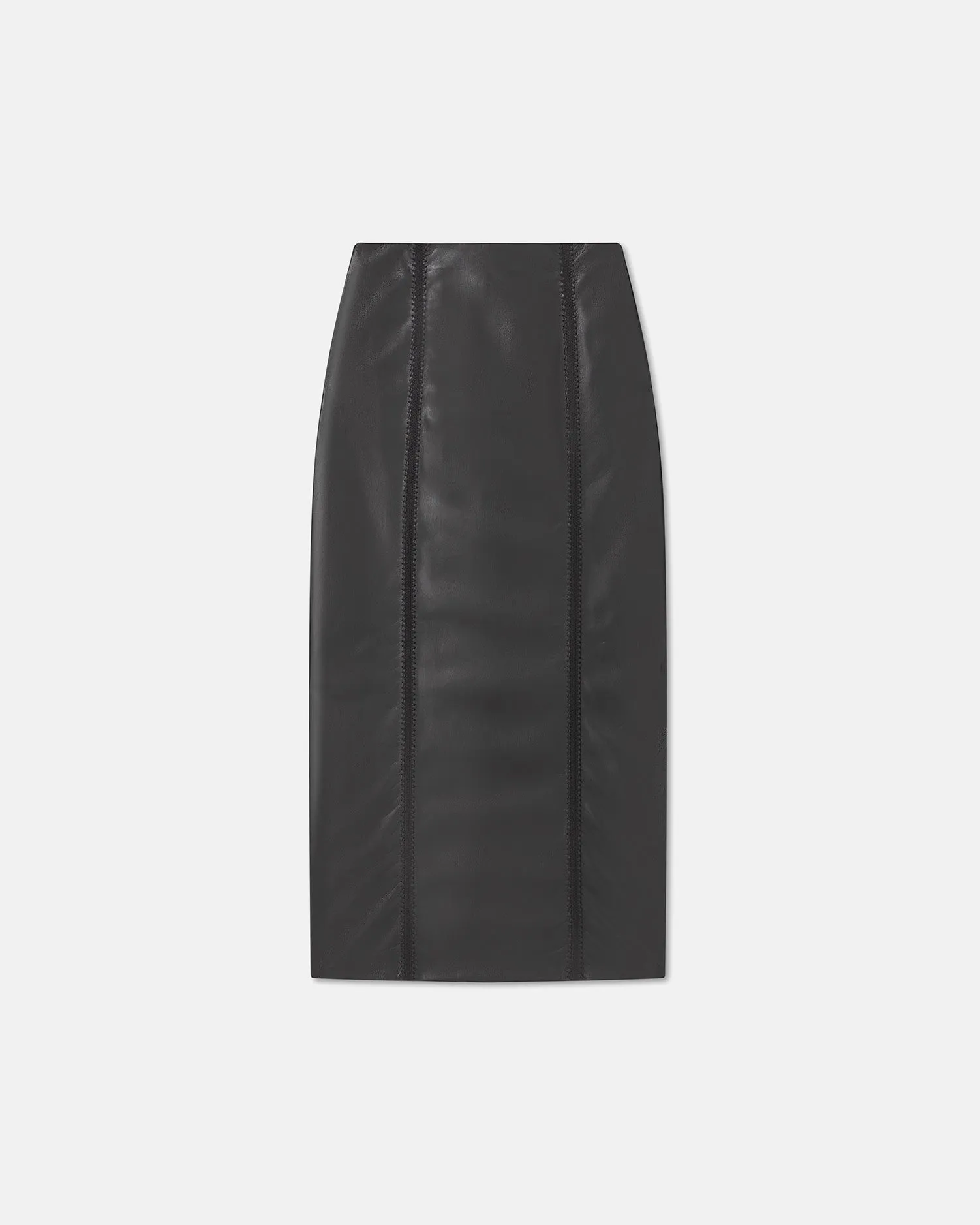 Carissa - Sale Okobor™ Alt-Leather Skirt - Black