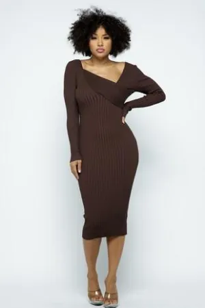 Chel's Bandage Sweater Dress