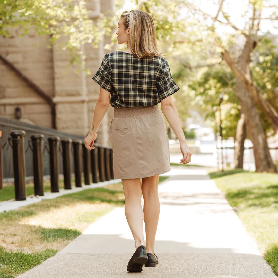 Cher Skirt, Chestnut