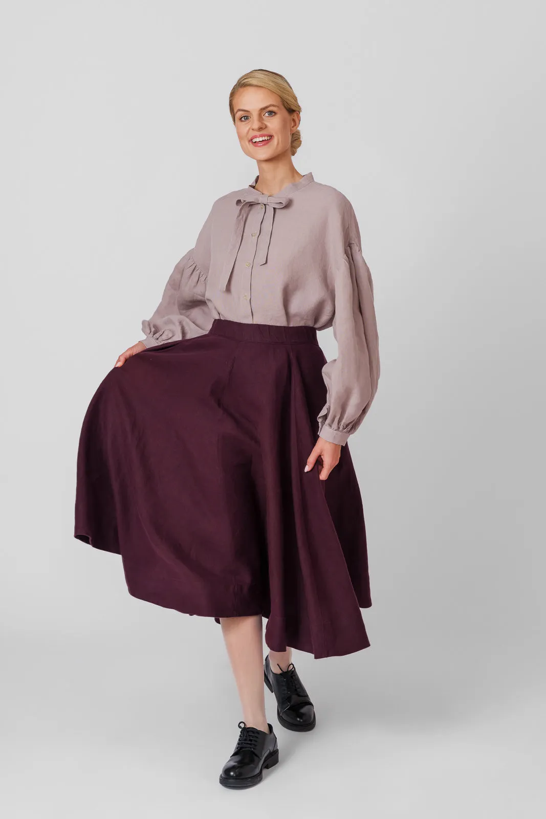 Classic Skirt, Twill Linen