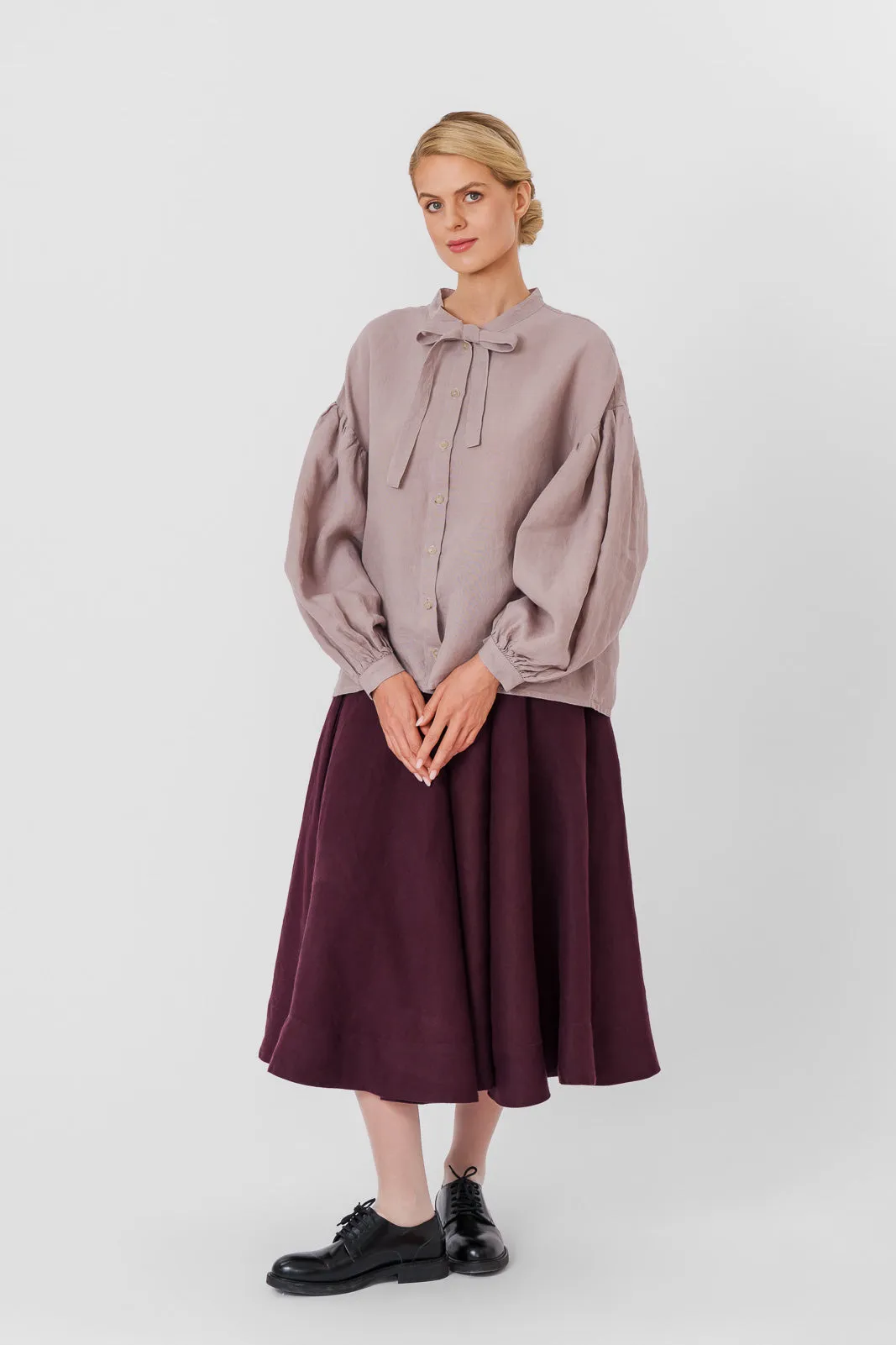 Classic Skirt, Twill Linen