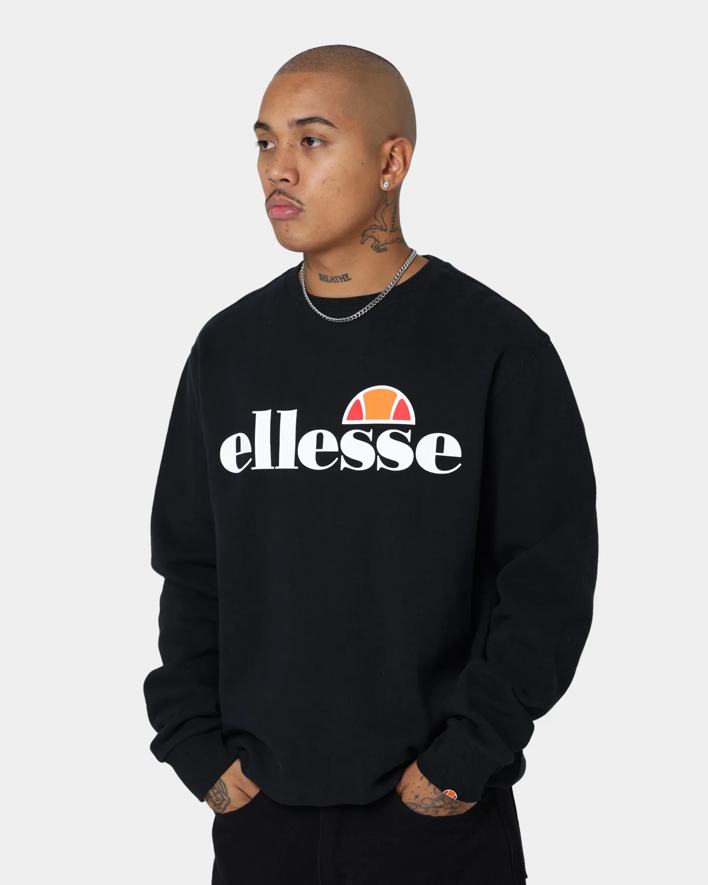 Ellesse SL Succiso Sweatshirt Black