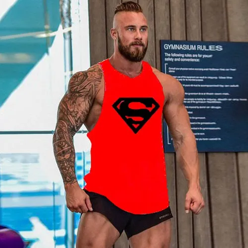 Fitness Tank Top Men Bodybuilding 2017 Clothing Fitness Men Shirt Crossfit Vests Cotton Singlets Muscle Top Punisher ZOOTOP BEAR