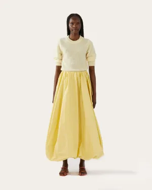 Flora Skirt Taffeta Yellow