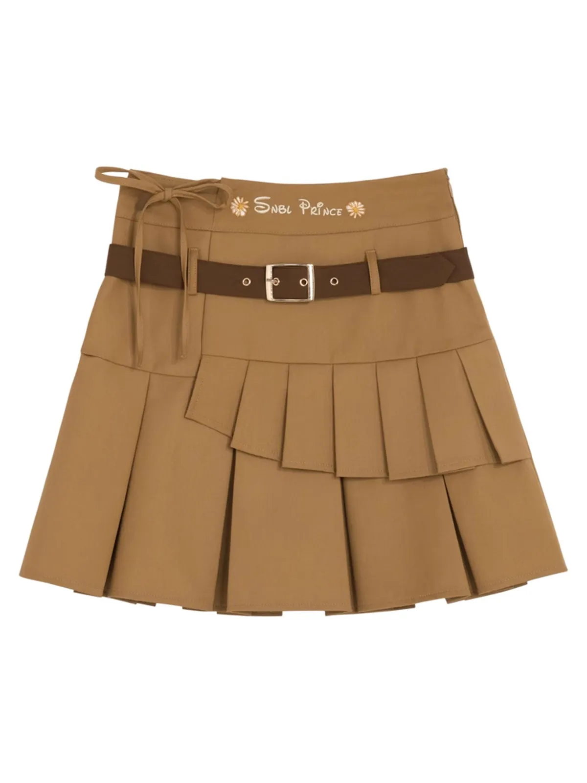 Maillard Vintage American High Waist A-line Skirt