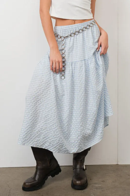 mia skirt - baby blue