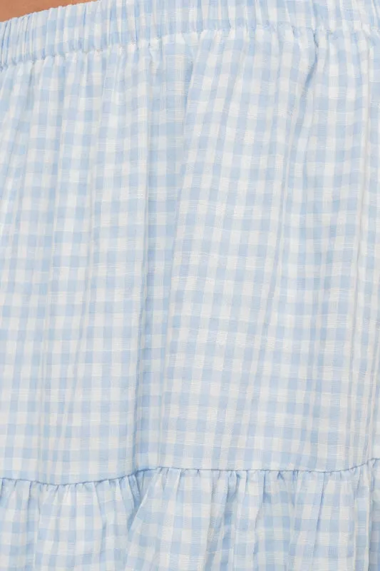 mia skirt - baby blue