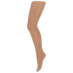 Mp Danmark Celosia Glitter Tights Maple Sugar