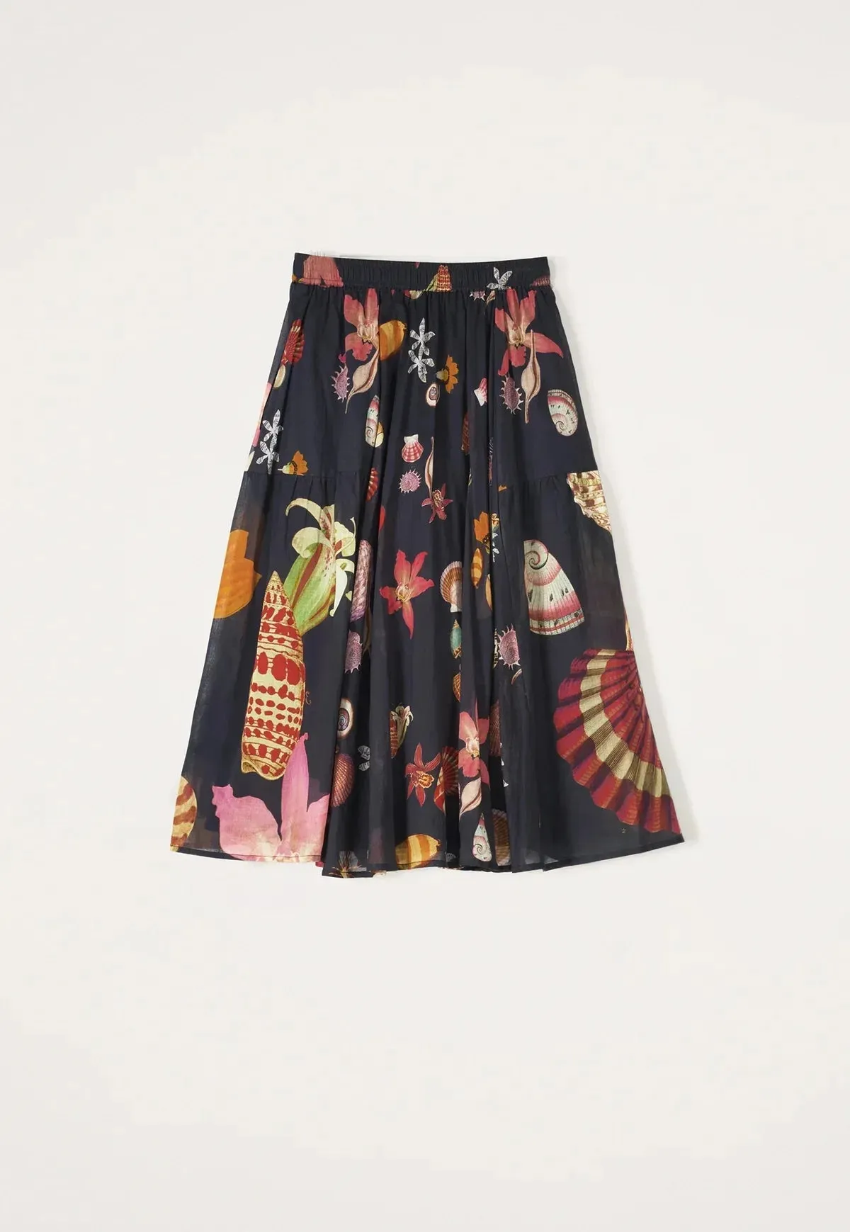 Charcoal Shell Nancybird Eula Skirt