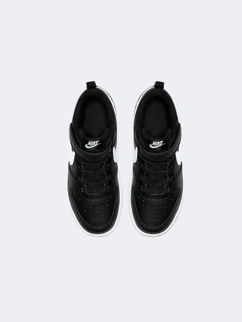 Nike Court Borough Low 2 Ps-Boys Lifestyle Shoes Black/White