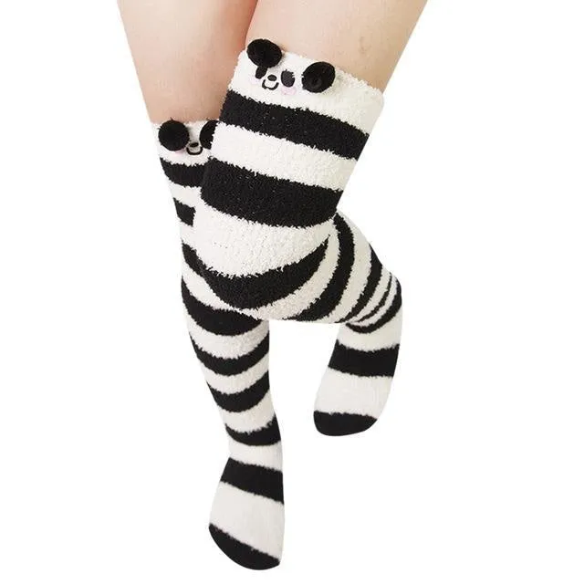 Panda Bear Thigh Highs