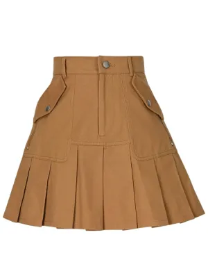 Retro Revival High Waist Pleated Skirt