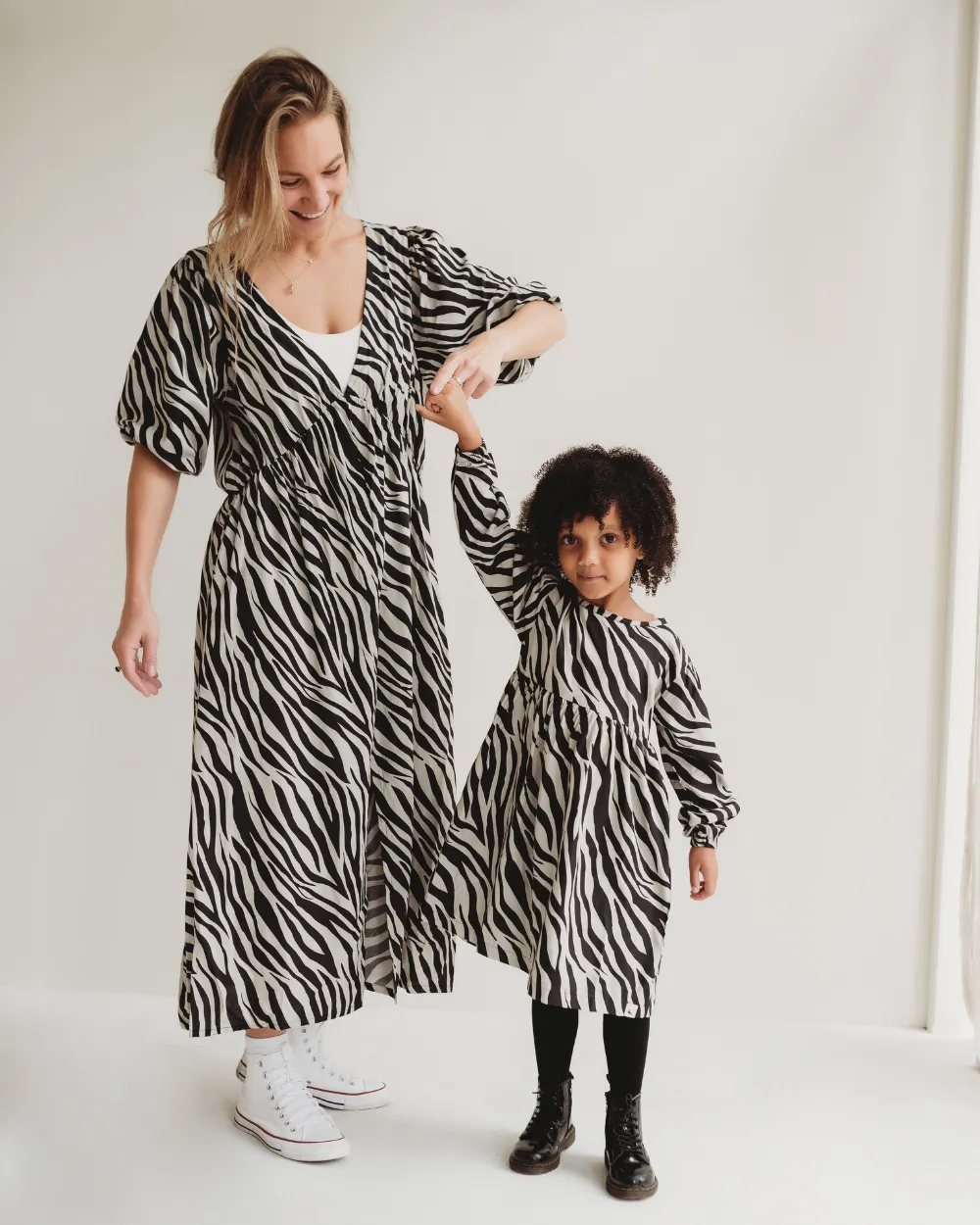 Zebra Viscose Dress